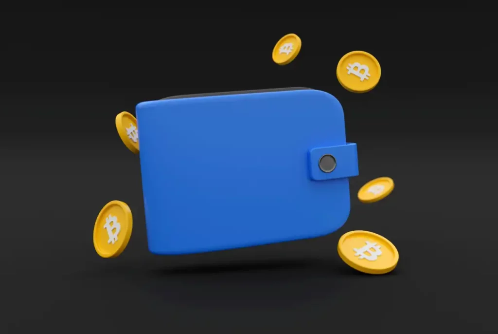 코인-지갑을-상징하는-3D-그래픽