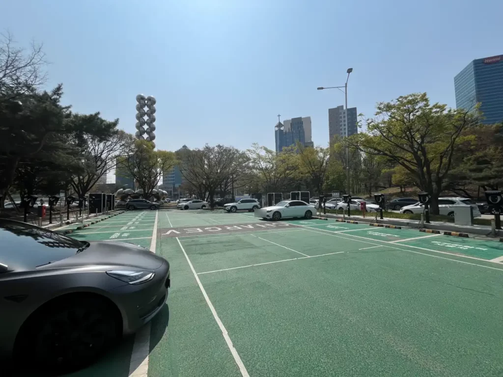 올림픽공원-주차장-친환경차량-전용구역_오후-12시